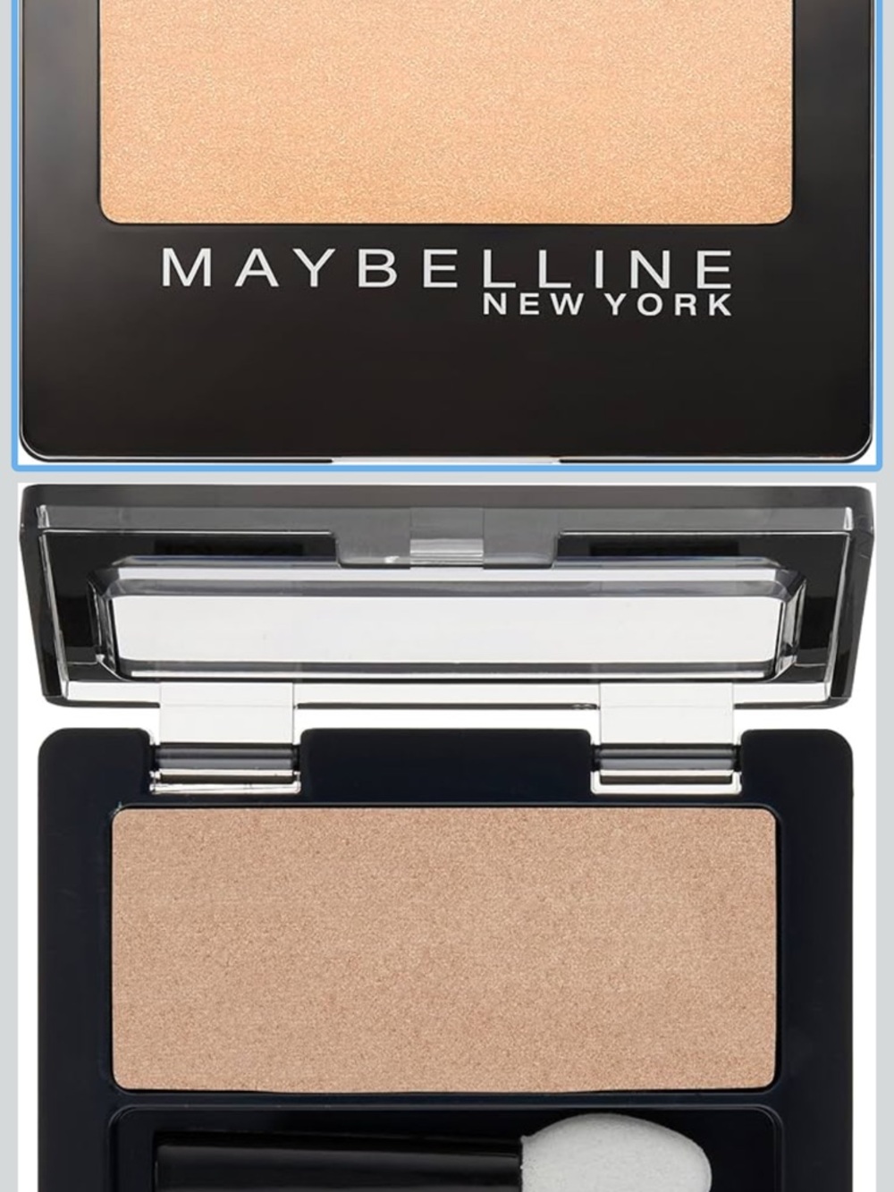 Maybelline Expert Wear Eyeshadow, The Glo Down, 0.08 oz New
